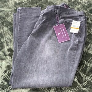 Gloria Vanderbilt Charcoal Skinny Jeans